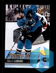2016-17 Upper Deck #486 Kevin Labanc YG Young Guns RC